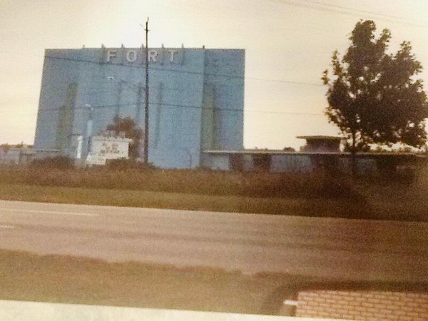 Fort George Drive-In Theatre - Old Photo From Harry Skrdla (newer photo)